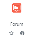 Screenshot der Aktivität Forum